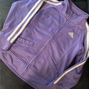 Adidas Purple Track Jacket